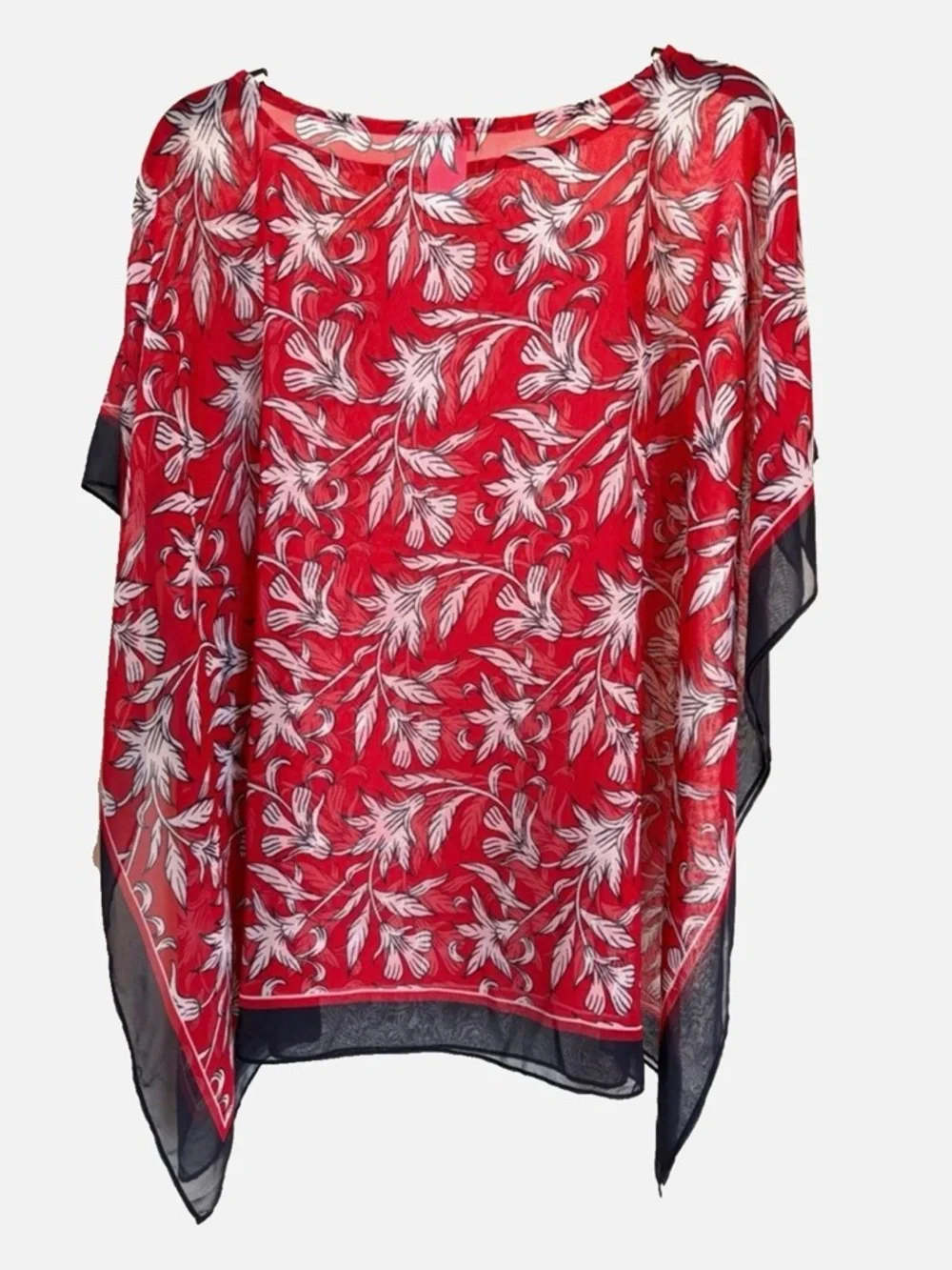 Talbots sheer poncho